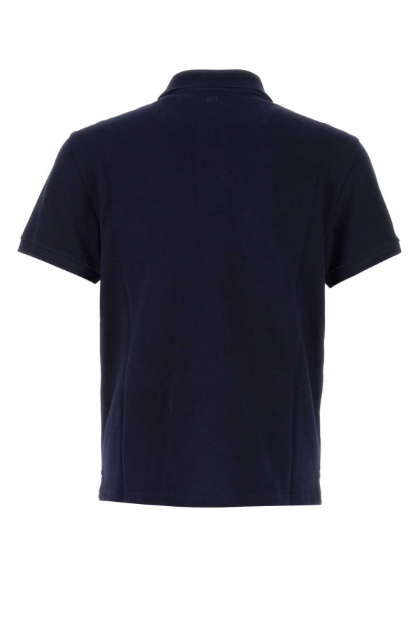 Ami Alexandre Mattiussi Piquet Polo Shirt - Blue