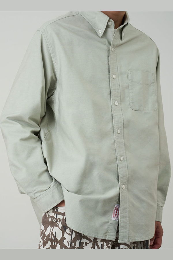 Gramicci Classic Oxford Shirt - Lime Green