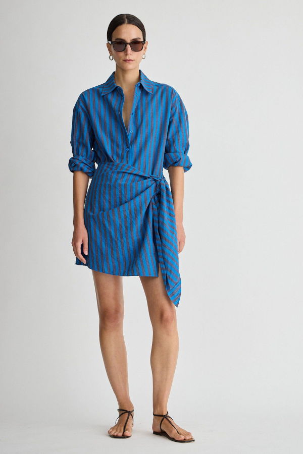 Apiece Apart Alessandra Striped Dress