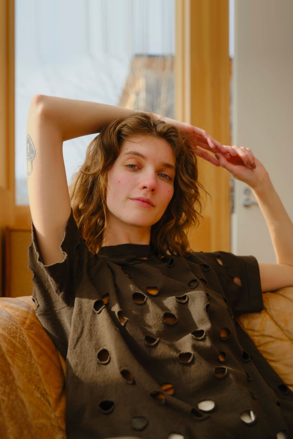 DEGEN Cotton Bind Off Tee - Hemlock