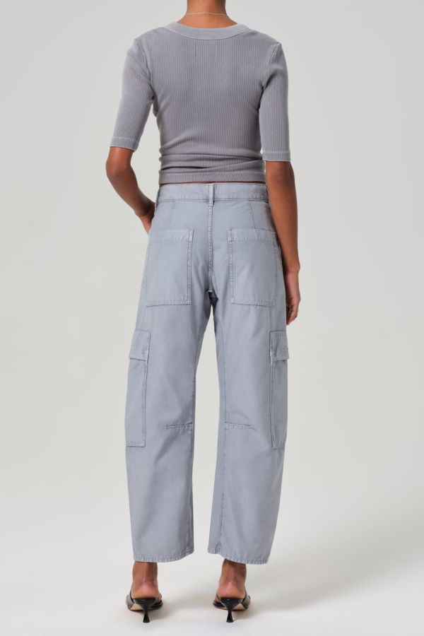 Citizens of Humanity Marcelle Low Slung Cargo Pants - Hematite