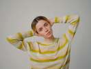 DEGEN Striped Crew Sweater - Dusk - Thumbnail 7