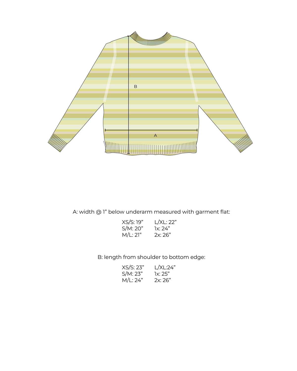 DEGEN Striped Crew Sweater - Dusk - Image 9 of 9
