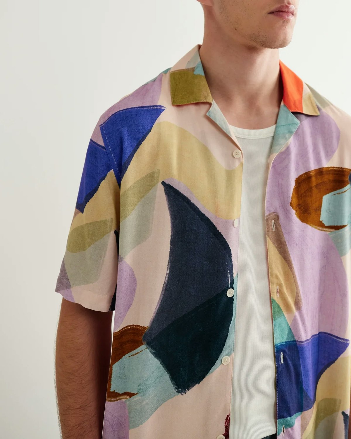 Wax London Didcot Shirt Painted Shapes - Image 2 of 9