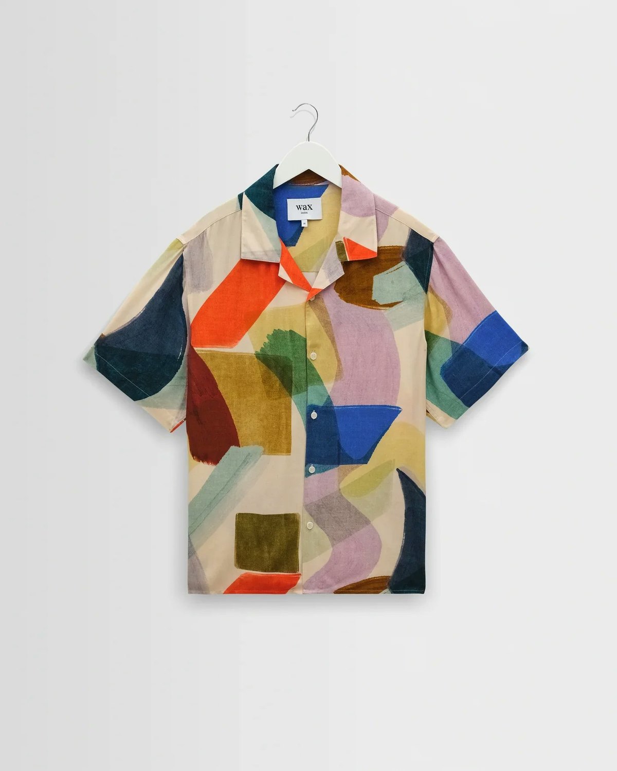 Wax London Didcot Shirt Painted Shapes - Image 7 of 9