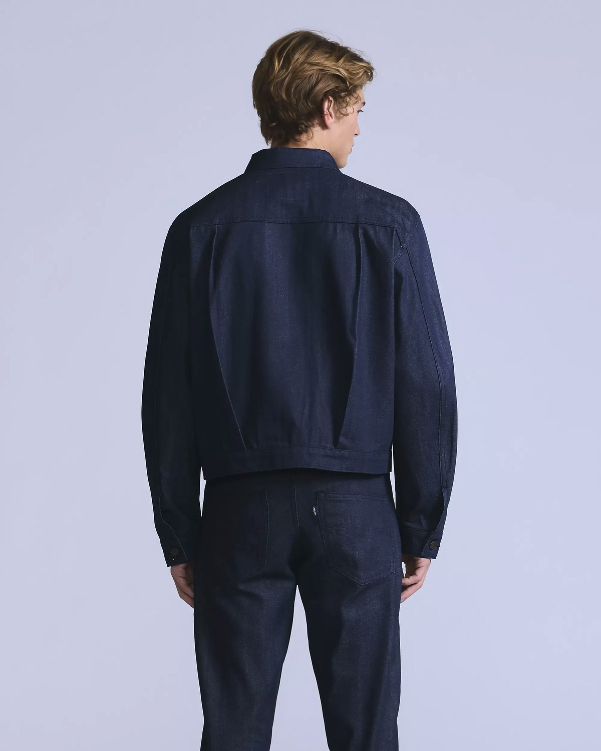 Levi's Blue Tab Type I Trucker Jacket Deep Blue Well - Image 4 of 10