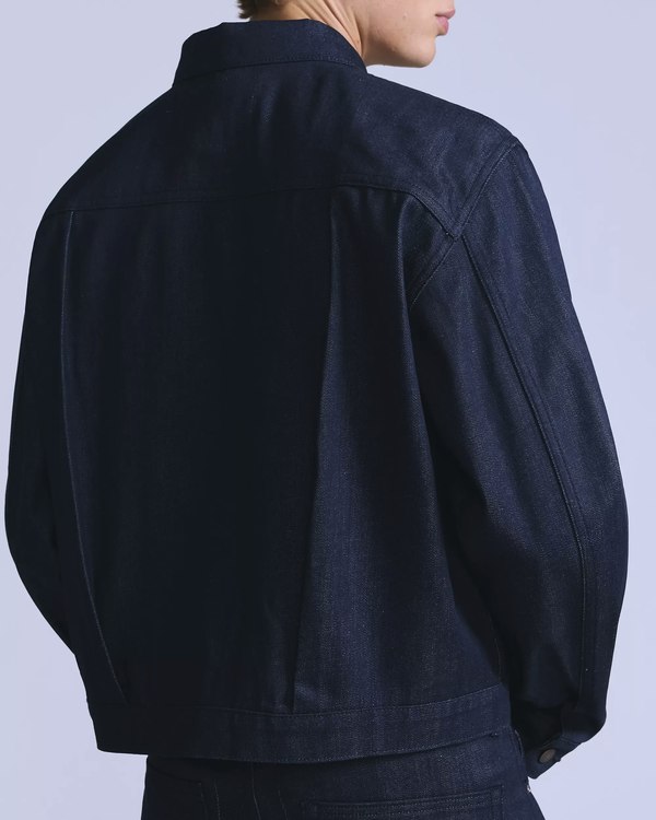 Levi's Blue Tab Type I Trucker Jacket Deep Blue Well