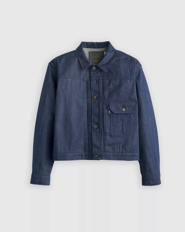 Levi's Blue Tab Type I Trucker Jacket Deep Blue Well