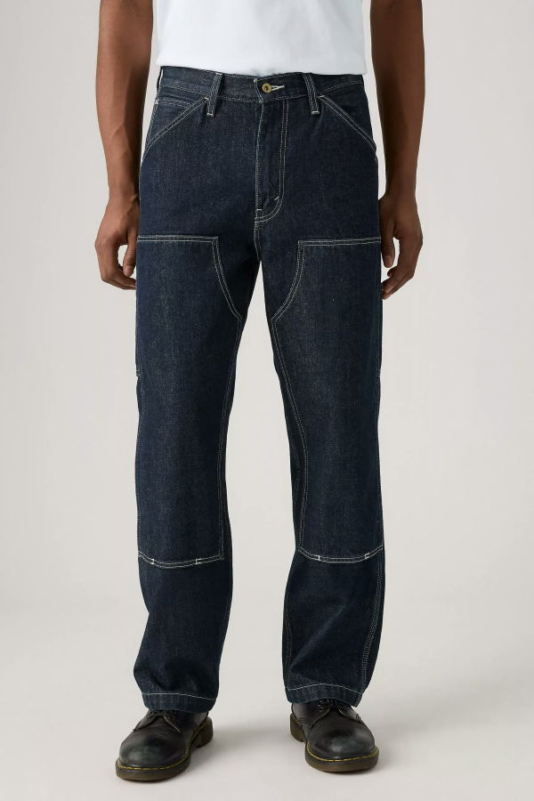 Levi's 568 Loose Straight Double-Knee Carpenter Mornin Classical Canvas Jeans