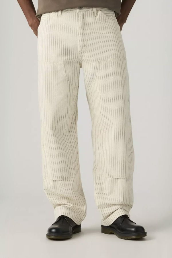 Levi's 568 Loose Straight Double-Knee Carpenter Marris Stripe Pants
