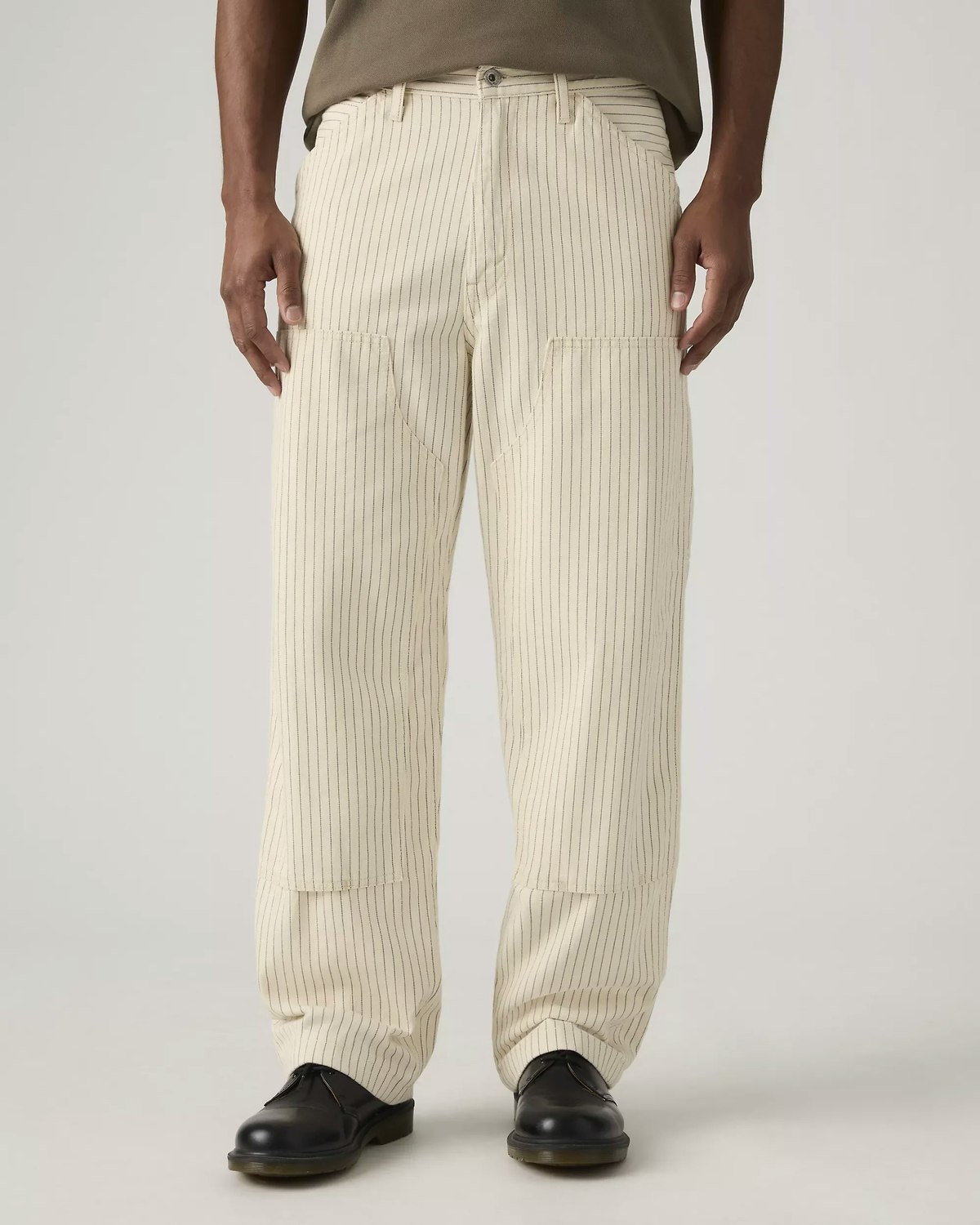 Levi's 568 Loose Straight Double-Knee Carpenter Marris Stripe Pants - Image 2 of 9