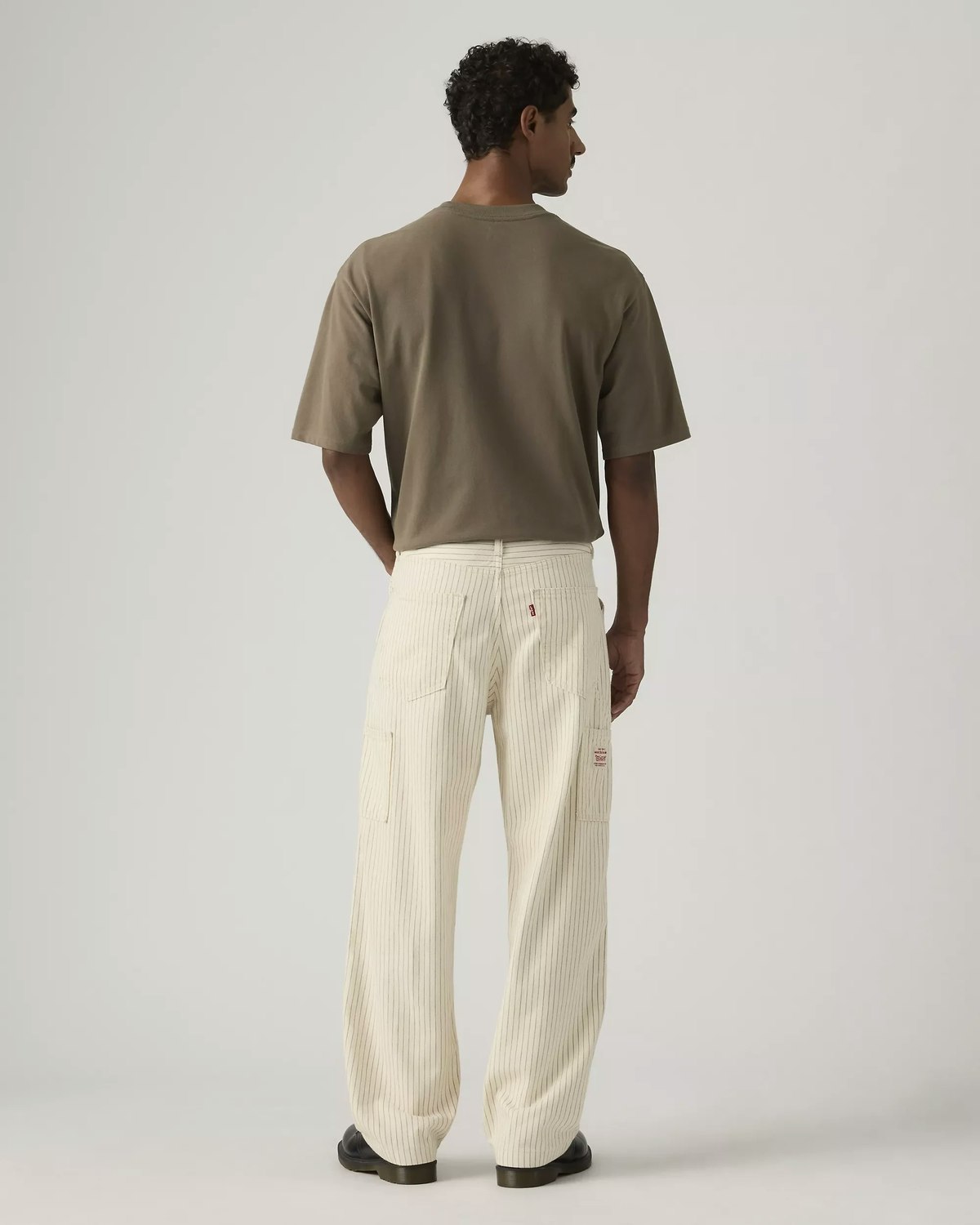 Levi's 568 Loose Straight Double-Knee Carpenter Marris Stripe Pants - Image 6 of 9