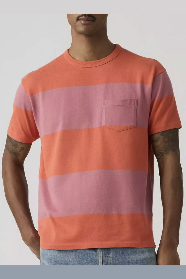 Levi's Vintage Clothing 1960's Casual Tee - Ginger Stripe
