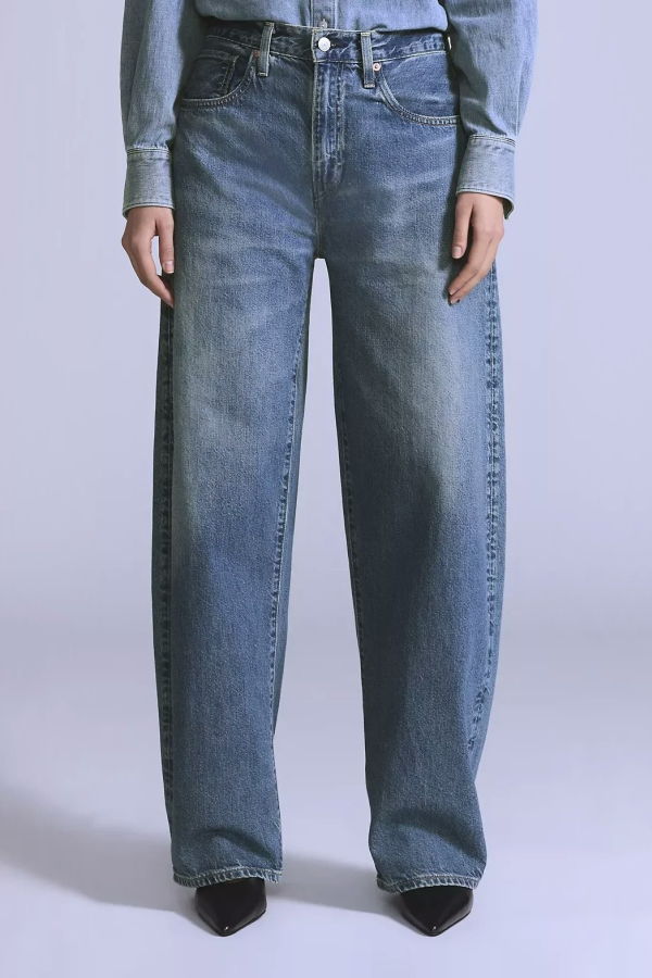 Levi's Blue Tab Drop Barrel Hinny Jeans