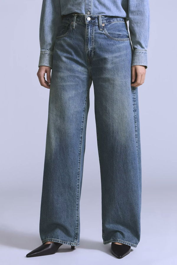 Levi's Blue Tab Drop Barrel Hinny Jeans