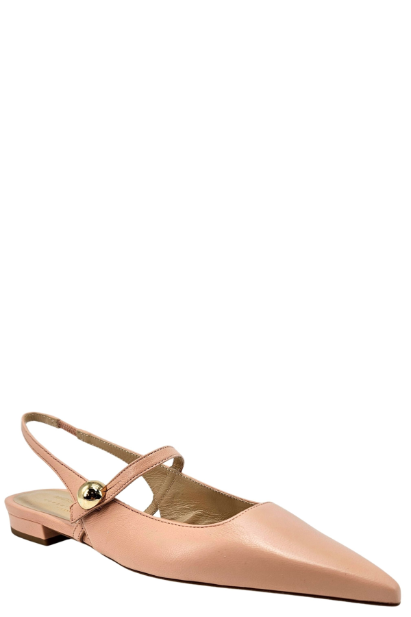 Madison Maison Binta Slingback Flats - Light Pink