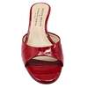Madison Maison Lexis Moc Croc Heel Sandal - Red - Thumbnail 4