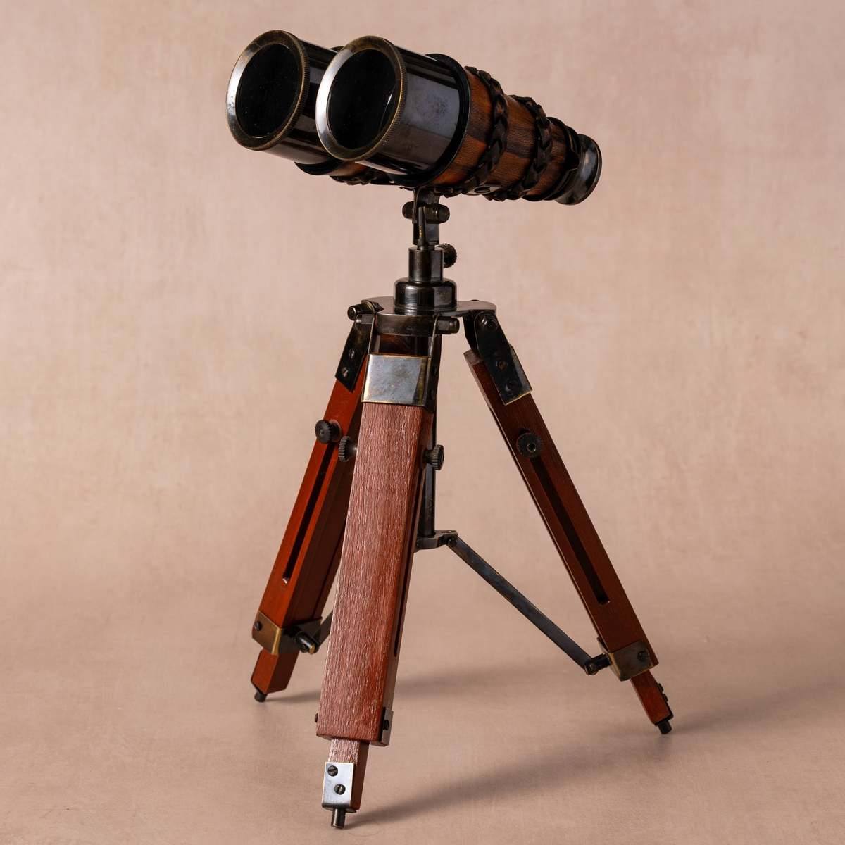 Ten Thousand Villages Braman Tripod Binoculars - Image 2 of 8