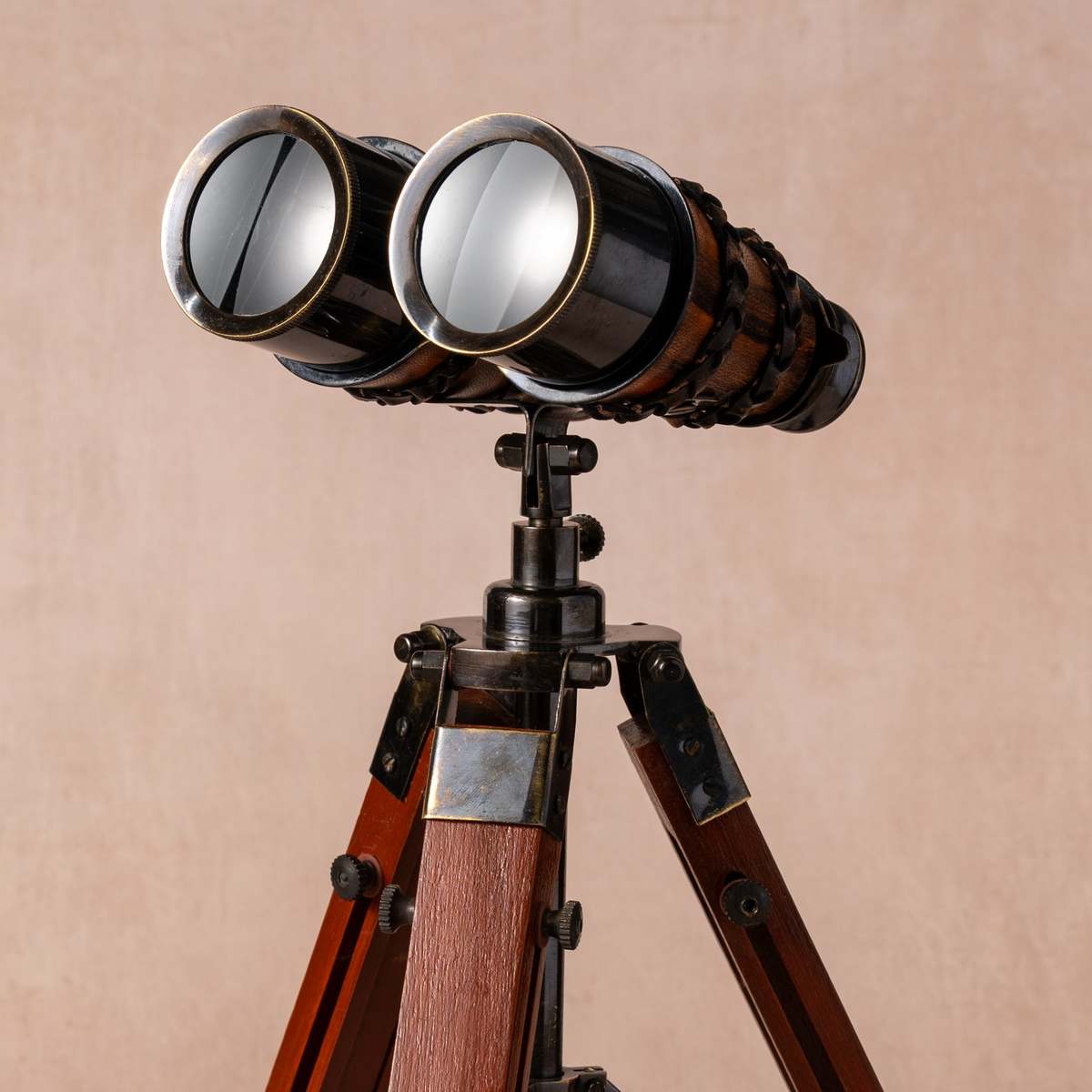 Ten Thousand Villages Braman Tripod Binoculars - Image 6 of 8