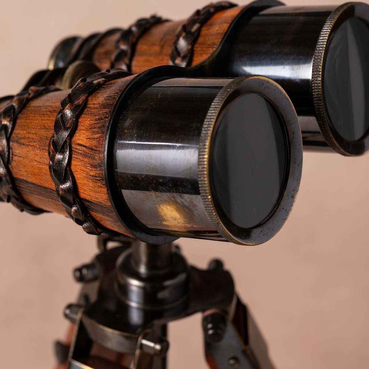 Ten Thousand Villages Braman Tripod Binoculars - Image 7 of 8