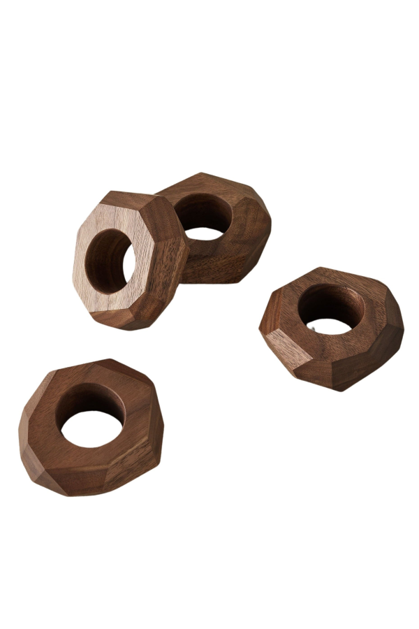 Kanju Interiors Dor+Kie Black Walnut Napkin Ring