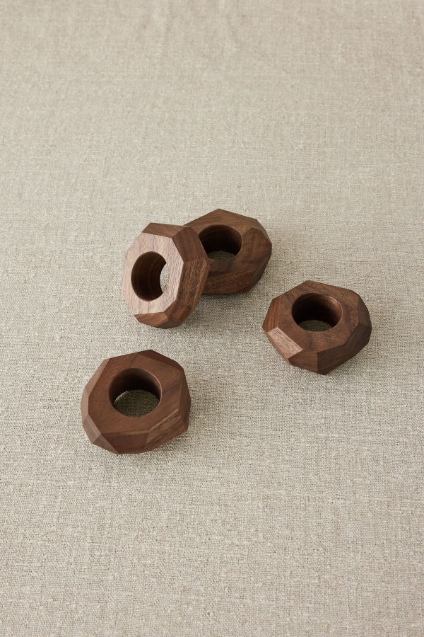 Kanju Interiors Dor+Kie Black Walnut Napkin Ring