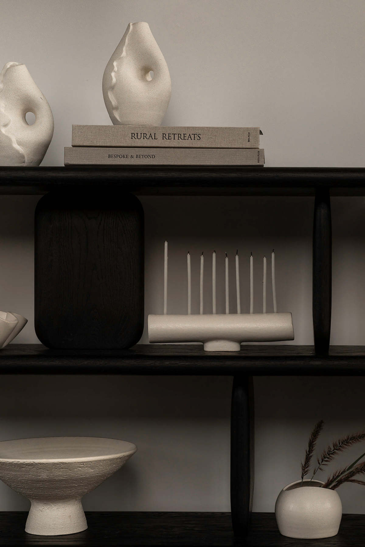 Dumae Goldie Menorah - Raw Blanc - Image 2 of 5