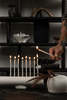 Dumae Goldie Menorah - Raw Blanc - Thumbnail 5