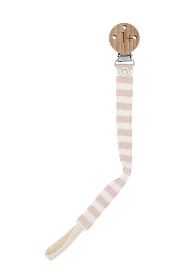 1+ in the Family Baby Aina Pacifier Clip - Pink
