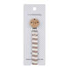 KIDS 1+ in the Family Aina Pacifier Clip - Brown - Thumbnail 1