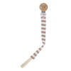 KIDS 1+ in the Family Aina Pacifier Clip - Brown - Thumbnail 2