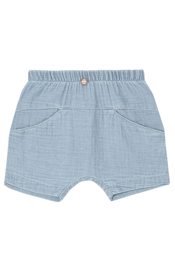 1+ in the Family Baby Anafi Shorts - Blue