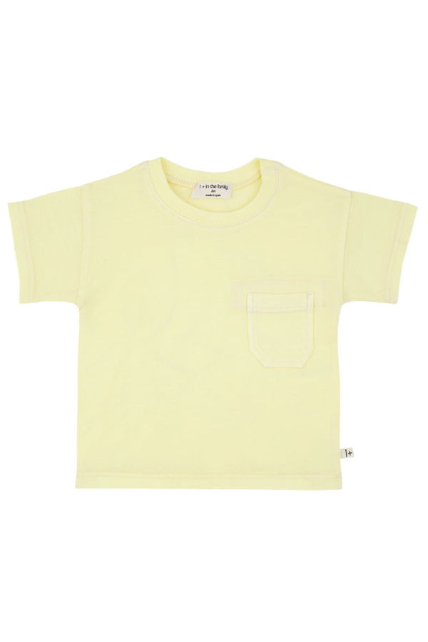 KIDS 1+ in the Family Formentera Tee - Yellow
