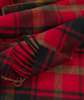 Prince of Scots Highland Tartan Tweed Merino Wool Throw - Dark Maple - Thumbnail 2