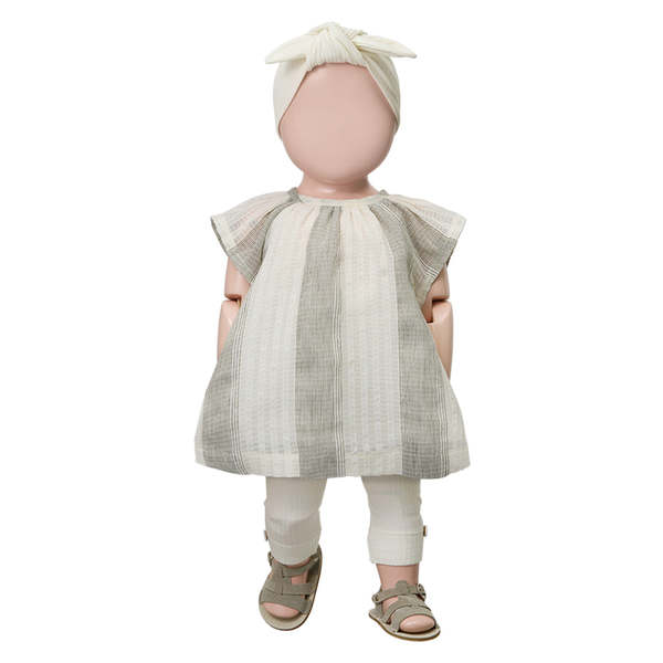 KIDS 1+ in the Family Gavina Dress - Gray