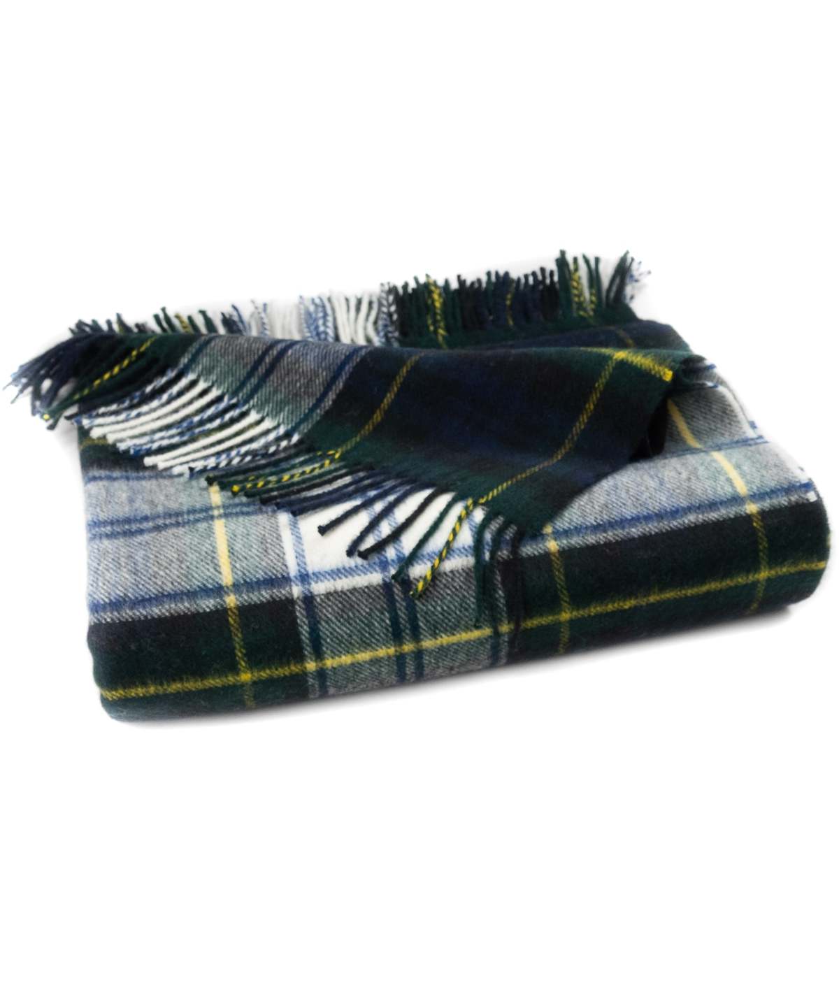 Prince of Scots Highland Tartan Tweed Merino Wool Throw - Image 1 of 4