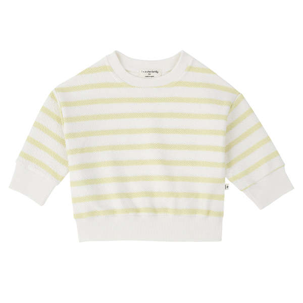 KIDS 1+ in the Family Marroig Sweatshirt - Yellow KIDS 1+ in the Family Marroig Sweatshirt - Yellow