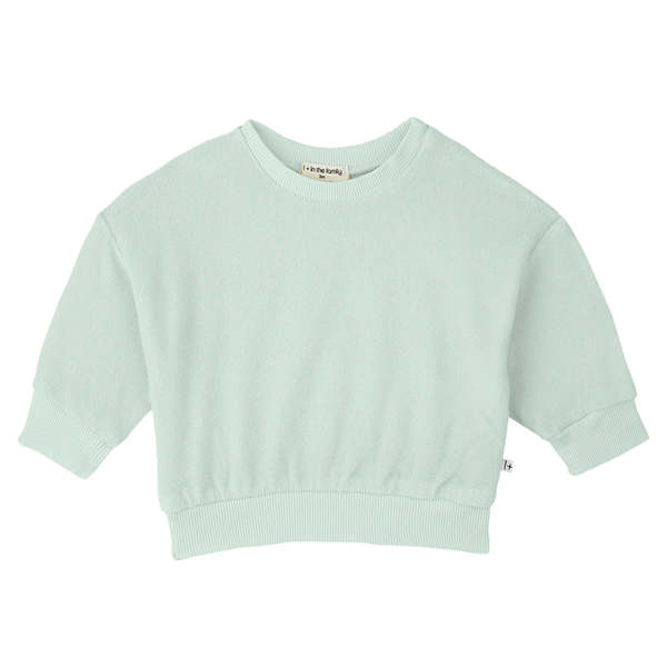 KIDS 1+ in the Family Mercadal Sweatshirt - Green KIDS 1+ in the Family Mercadal Sweatshirt - Green