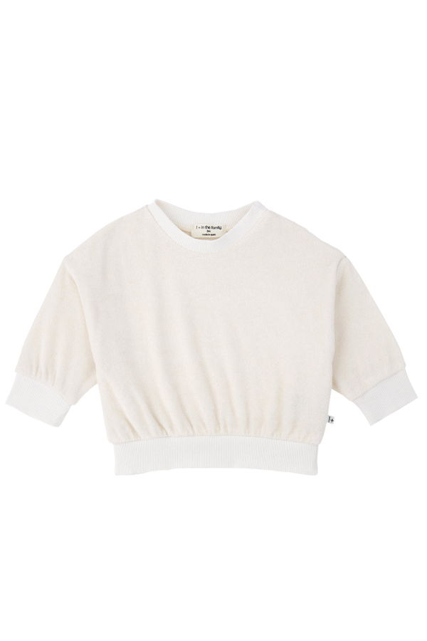 KIDS 1+ in the Family Mercadal Sweatshirt - White