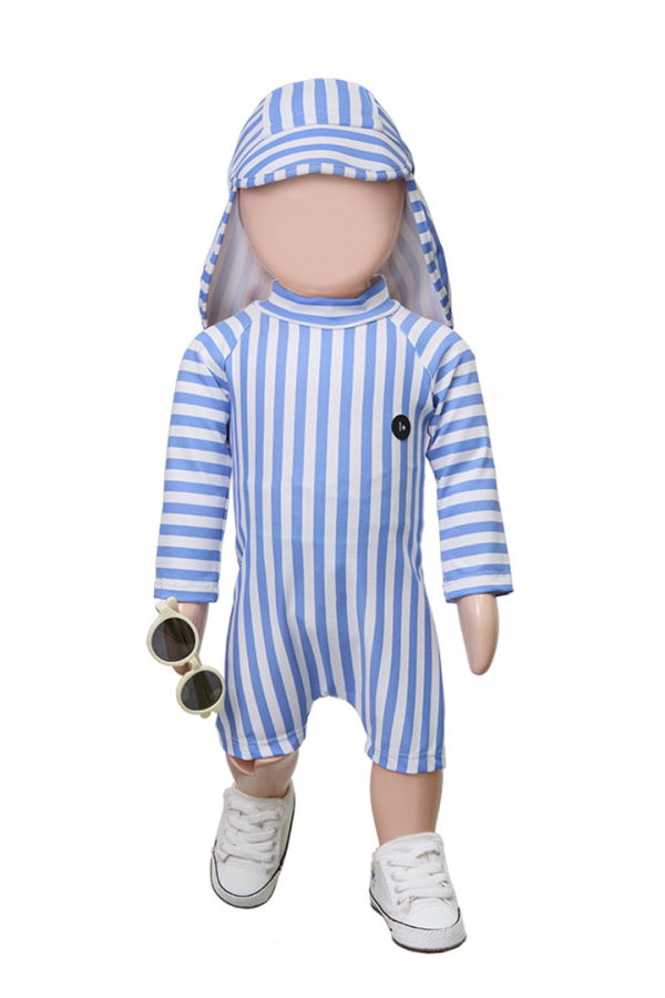 KIDS 1+ in the Family Baby and Child Migjorn Swimsuit - Blue