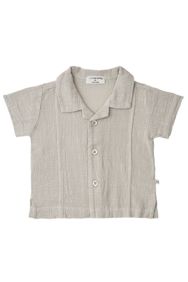 KIDS 1+ in the Family Tamariu Shirt - Beige