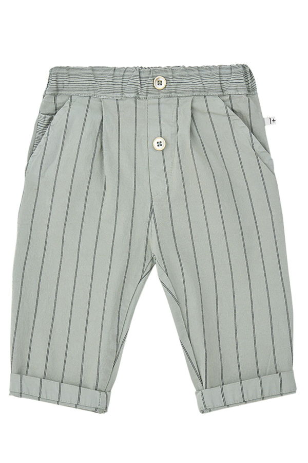 KIDS 1+ in the Family Tossa Striped Pants - Green