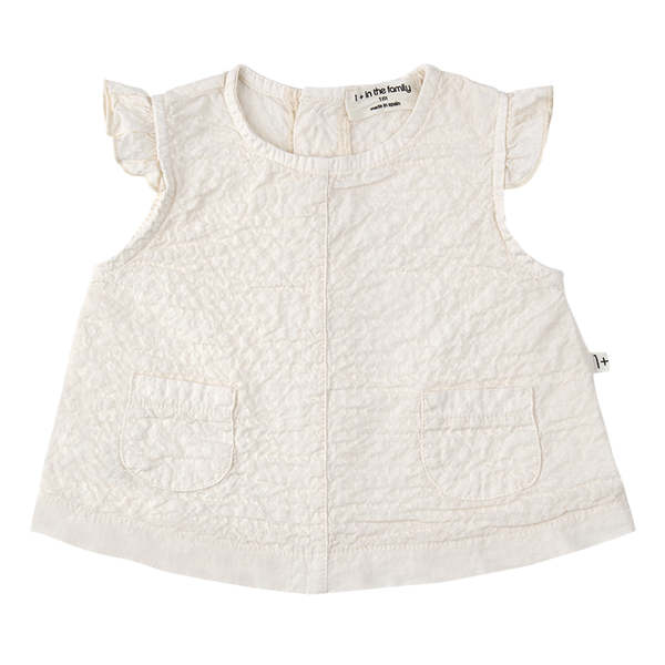 KIDS 1+ in the Family Baby Apolonia Blouse - Cream