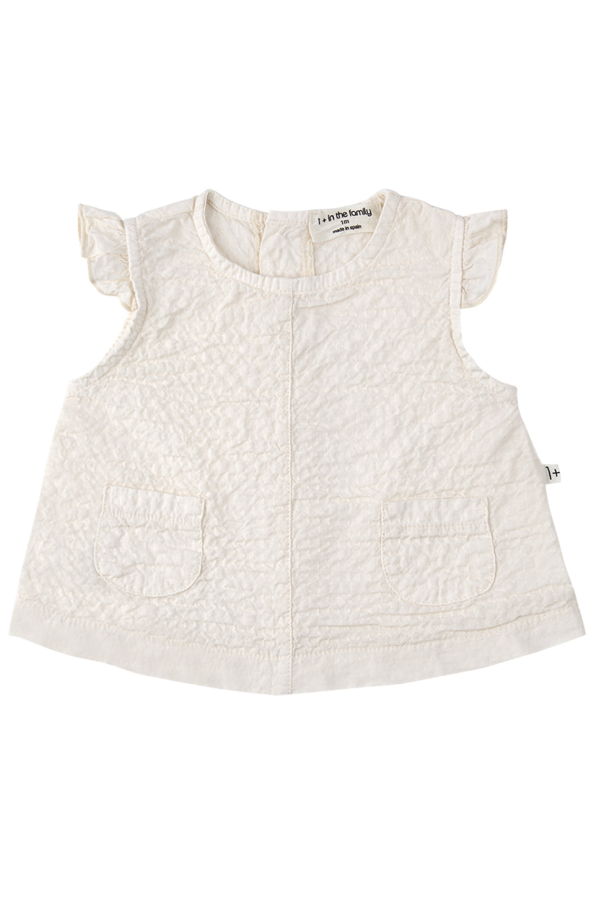 KIDS 1+ in the Family Baby Apolonia Blouse - Cream