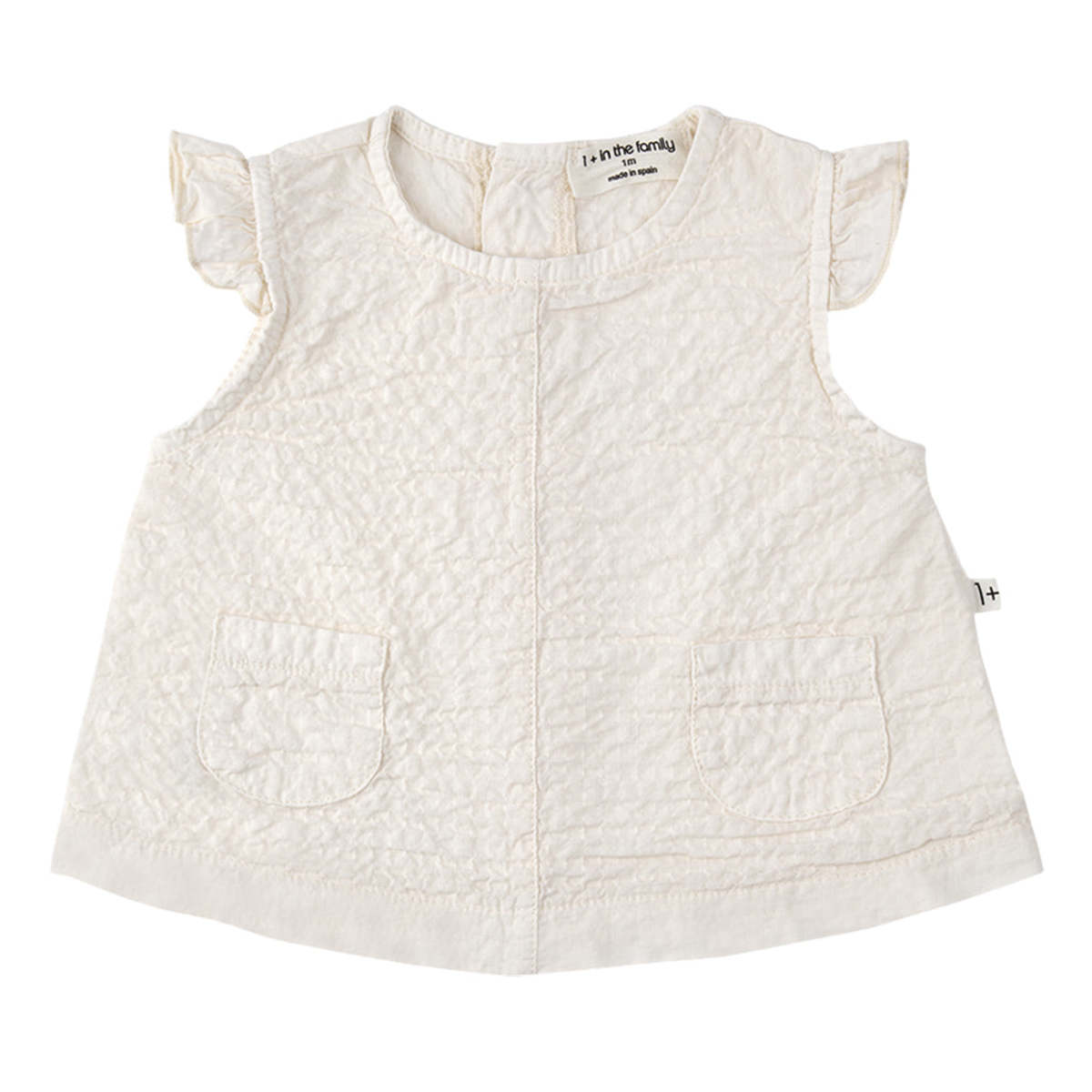 KIDS 1+ in the Family Baby Apolonia Blouse - Cream - Image 1 of 5