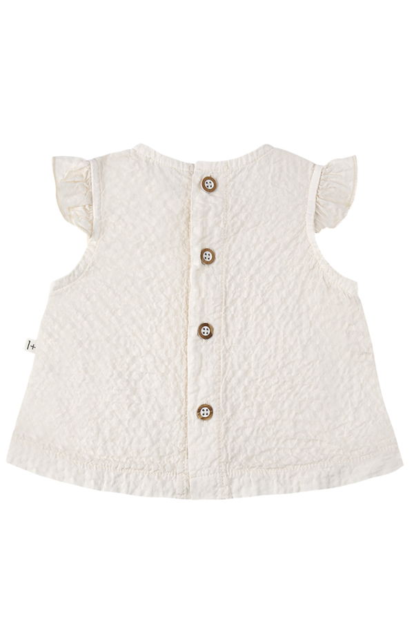 KIDS 1+ in the Family Baby Apolonia Blouse - Cream