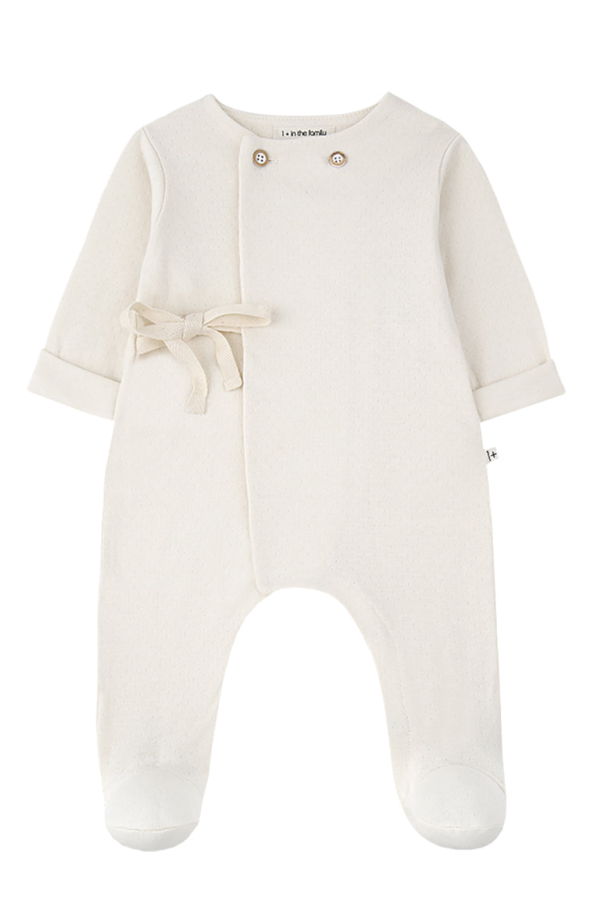 KIDS 1+ in the Family Baby Baptiste Jumpsuit - Cream