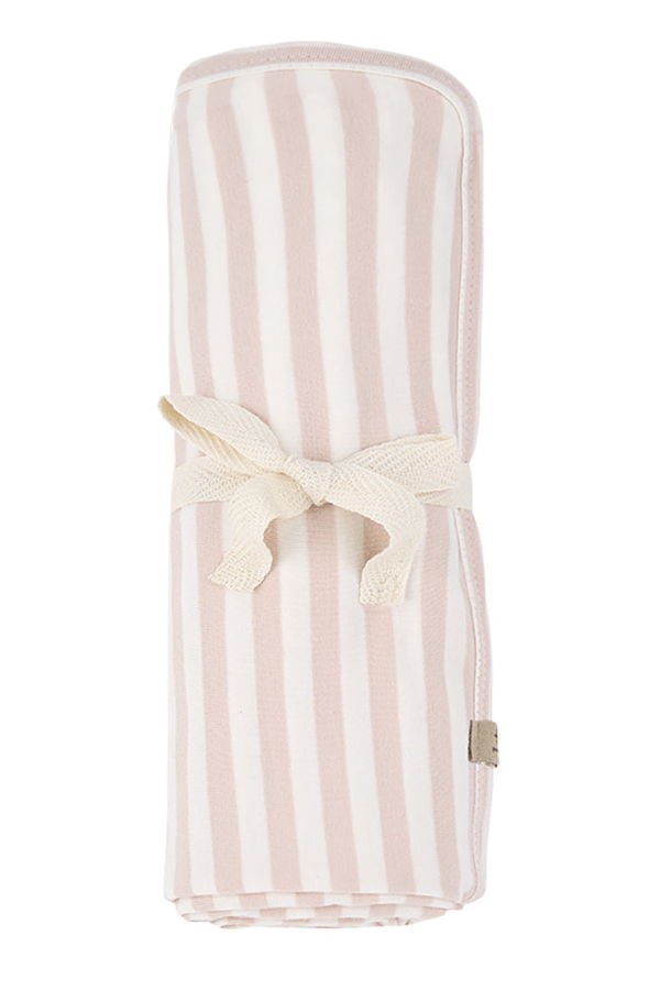 1+ in the Family Baby Betta Blossom Pink Stripes Blanket - Pink