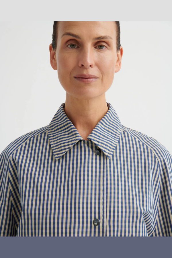 Kowtow Atelier Trench Coat - Landscape Check