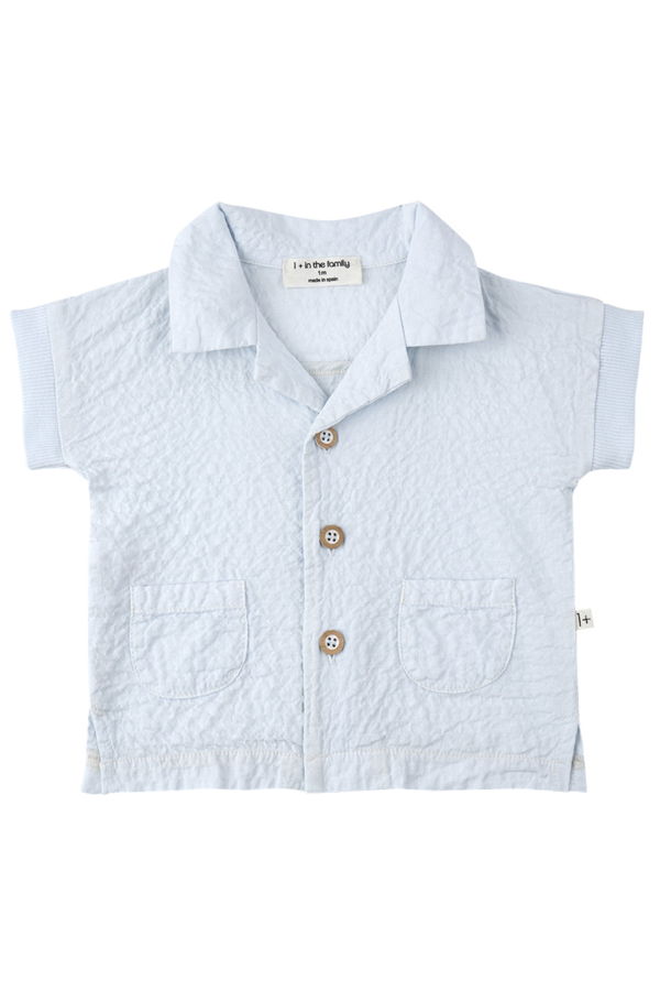 KIDS 1+ in the Family Corinto Shirt - Misty Blue